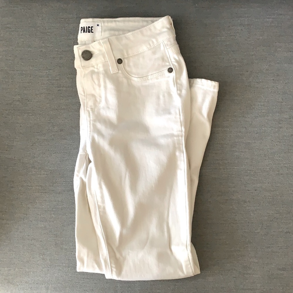 White Paige jeans - Verdugo Ankle Petite size 26